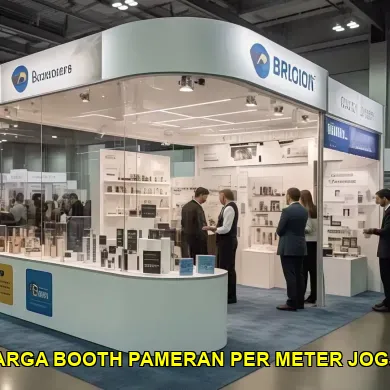 harga booth pameran per meter jogja